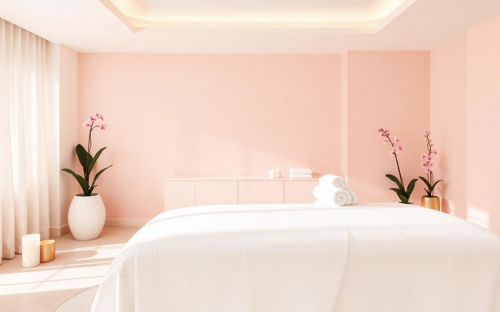 Peaceful professional treatment room at Ariana Massage And Spa